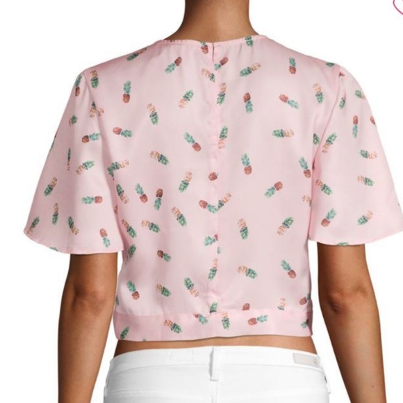 🎉HOST PICK English Factory Pineapple-Print Top - Picture 2 of 7